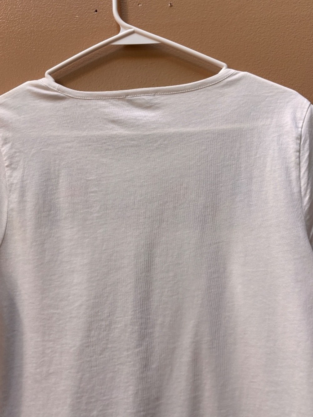 J. Crew Floral Embroidered Cotton T-Shirt Short Sleeve White Size Small - Picture 9 of 10